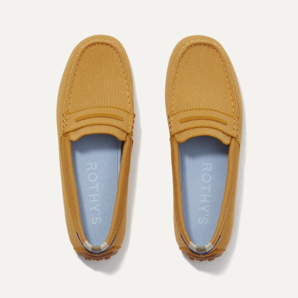 Rothy’s ‘The Driver’ in Sunflower Yellow - 6.5 - barely worn